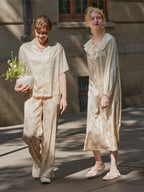 Butterfly & Blossom Collection Amber Short-Sleeve Pajama Set
