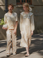 Butterfly & Blossom Collection Amber Short-Sleeve Pajama Set
