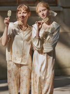 Butterfly & Blossom Collection Amber Short-Sleeve Pajama Set