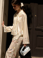 Rose Garden Collection｜Petal Collar Set-Cream
