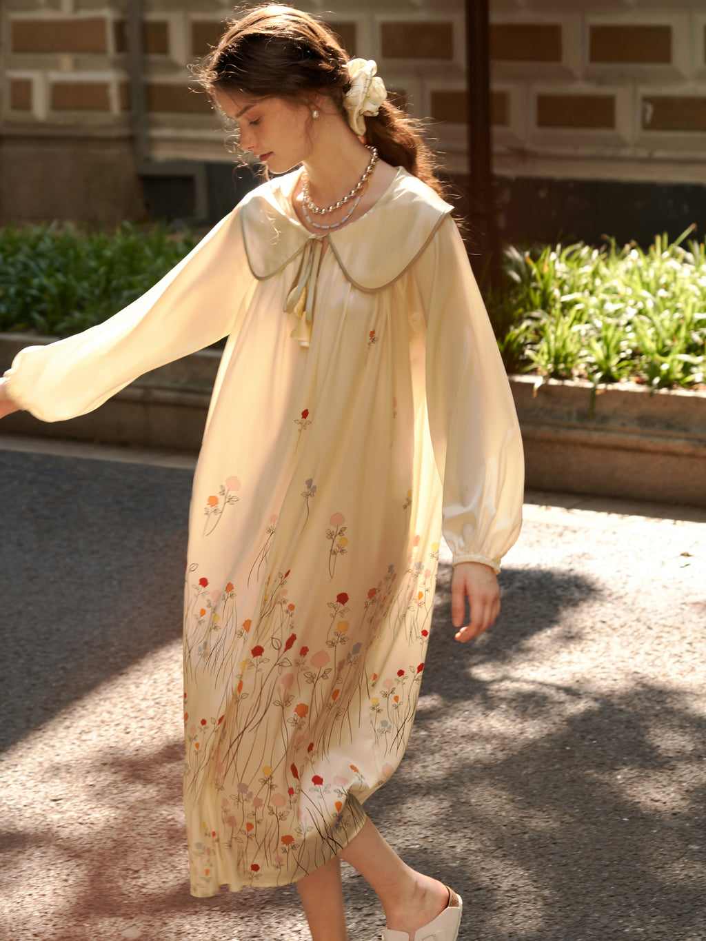 Rose Garden Collection｜Peter Pan Collar Dress