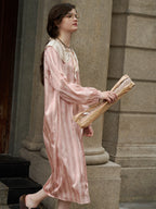 Rose Garden Collection｜Peter Pan Collar Dress-Pink