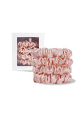 Silk Medium Scrunchie（PINK）