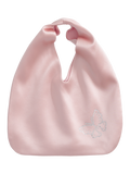 Butterfly & Blossom Collection Rhinestone Butterfly Satin Tote Bag-Pink
