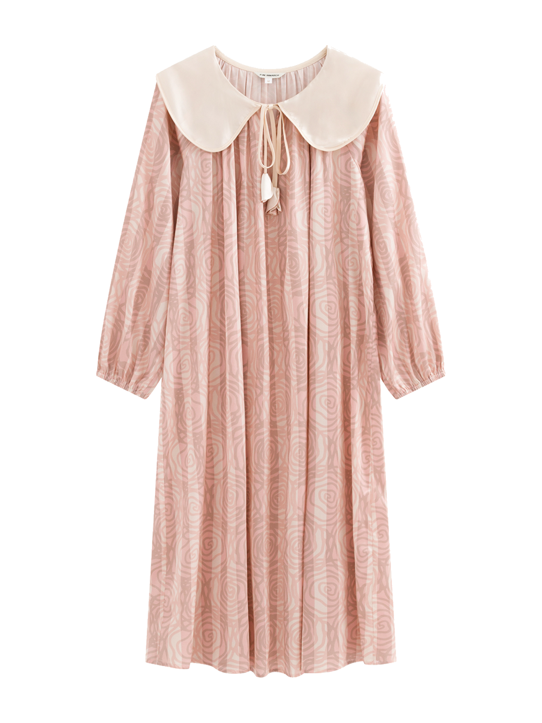 Rose Garden Collection｜Peter Pan Collar Dress-Pink