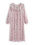 Butterfly & Blossom Collection Pink Butterfly Stripe Nightgown