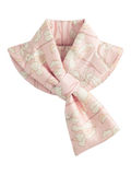 Slik Scarf  With Back Pocket for Heat Patches- Pink Iris