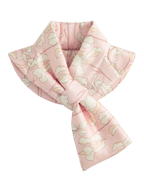 Slik Scarf  With Back Pocket for Heat Patches- Pink Iris